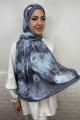 Desenli Bambu Şal 036AG